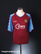2005-06 Aston Villa Home Shirt XXL Football Shirt