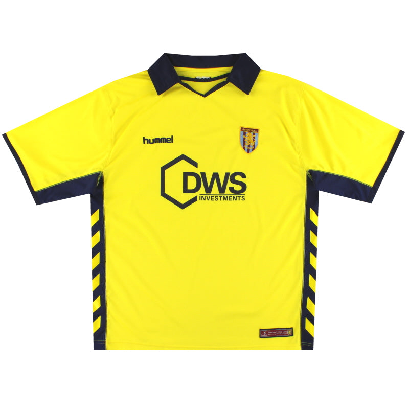2005-06 Aston Villa Hummel Away Shirt L Football Shirt