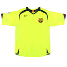 2005-06 Barcelona Away Shirt L Football Shirt