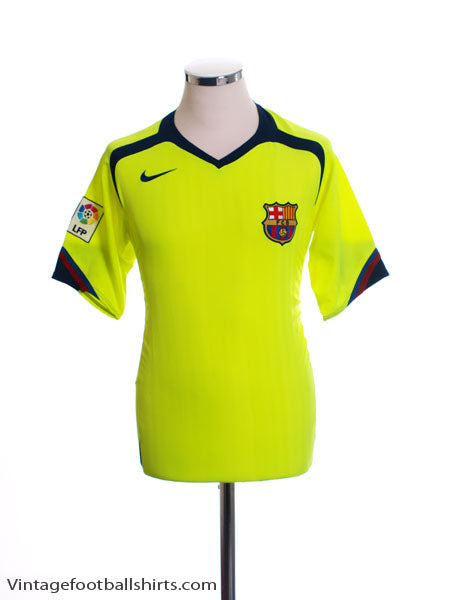 2005 06 Barcelona Away Shirt S