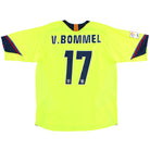 2005-06 Barcelona Away Shirt V.Bommel #17 *As New* XL Football Shirt