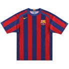 2005-06 Barcelona Nike Basic Home Shirt *Mint* M Football Shirt