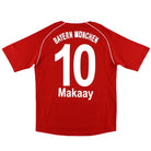 2005-06 Bayern Munich Home Shirt Makaay #10 *Mint* L Football Shirt