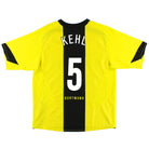2005-06 Borussia Dortmund Home Shirt Kehl #5 XL Football Shirt