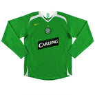 2005-06 Celtic Away Shirt L/S *Mint* S Football Shirt