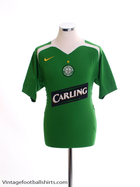 2005-06 Celtic Away Shirt XL Football Shirt
