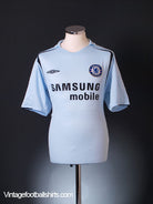 2005-06 Chelsea Away Shirt *Mint* XL Football Shirt