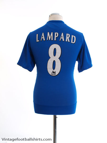 2005-06 Chelsea Home Shirt Lampard #8 M | Vintage Football Shirts