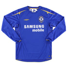 2005-06 Chelsea Umbro Centenary Home Shirt L/S M Football Shirt