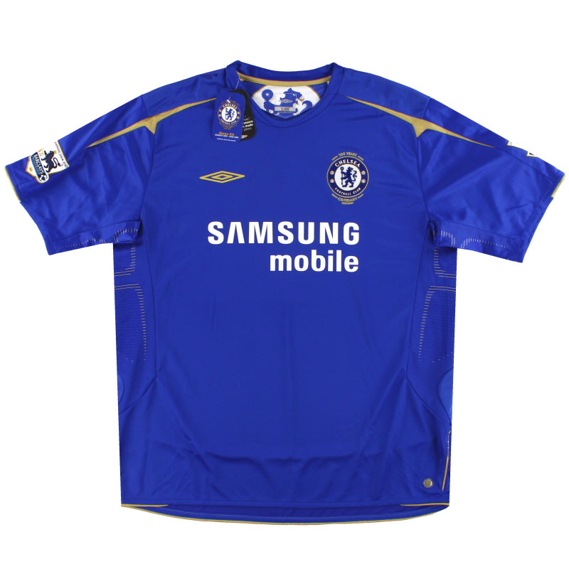 Maillot Vintage Chelsea Umbro 2005/2006 - Bleu - Taille XL - Homme