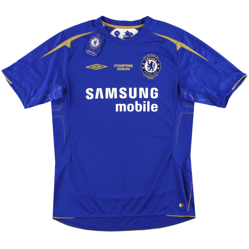 2005-06 Chelsea Umbro Centenary Home Shirt *w/tags* XL Football Shirt