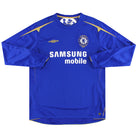 2005-06 Chelsea Umbro Centenary Home Shirt L/S XL Football Shirt