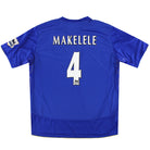 2005-06 Chelsea Umbro Centenary Home Shirt Makelele #4 L Football Shirt