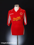 2005-06 Crewe Alexandra Home Shirt L Football Shirt