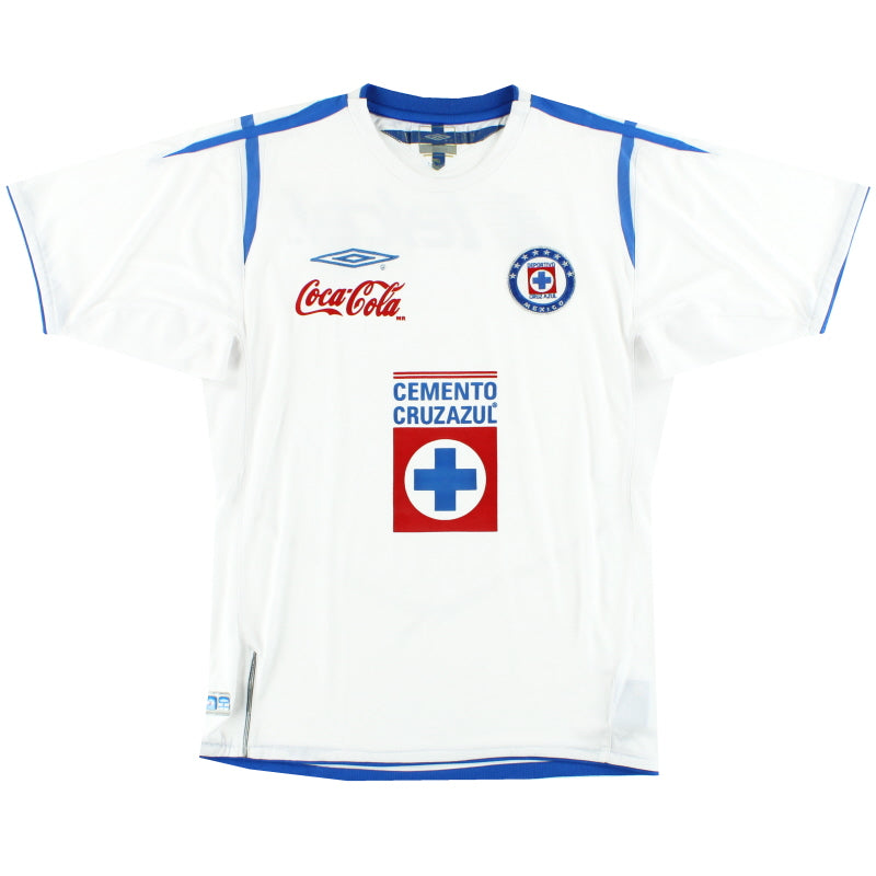 2005-06 Cruz Azul Umbro Away Shirt M Football Shirt