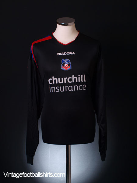 2005-06 Crystal Palace Away Shirt L/S XXL Football Shirt