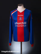 2005-06 Crystal Palace Home Shirt L/S XXL Football Shirt