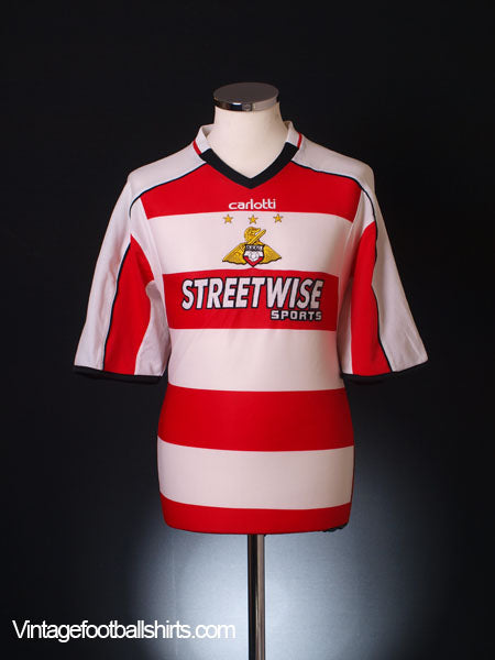 2005-06 Doncaster Rovers Home Shirt M Football Shirt