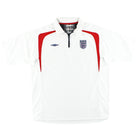 2005-06 England Umbro 1/4 Zip Training Shirt XXL Training Shirt