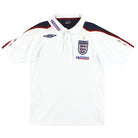 2005-06 England Umbro Polo Shirt S Polo Shirt