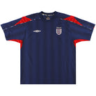 2005-06 England Umbro Training Shirt XL Training Shirt