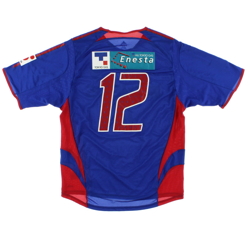 2005-06 FC Tokyo Player Issue Home Shirt #12 L 184533 | Vintage