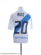 2005-06 Guatemala Home Shirt Ruiz #20 XL Football Shirt