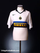 2005-06 Inter Milan Away Shirt L Football Shirt