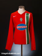 2005-06 Juventus Away Shirt L/S XL Football Shirt