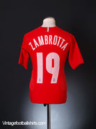 2005-06 Juventus Away Shirt Zambrotta #19 XL.Boys Football Shirt