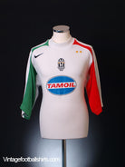 2005-06 Juventus Goalkeeper Shirt *As new* XL Football Shirt