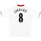 2005-06 Liverpool Away Shirt Gerrard #8 M Football Shirt