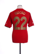 2005-06 Liverpool Champions League Home Shirt Sissoko #22 M Football Shirt