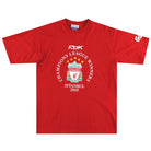 2005-06 Liverpool Reebok 'Champions League Winners' Graphic Tee *Mint* M T-Shirt