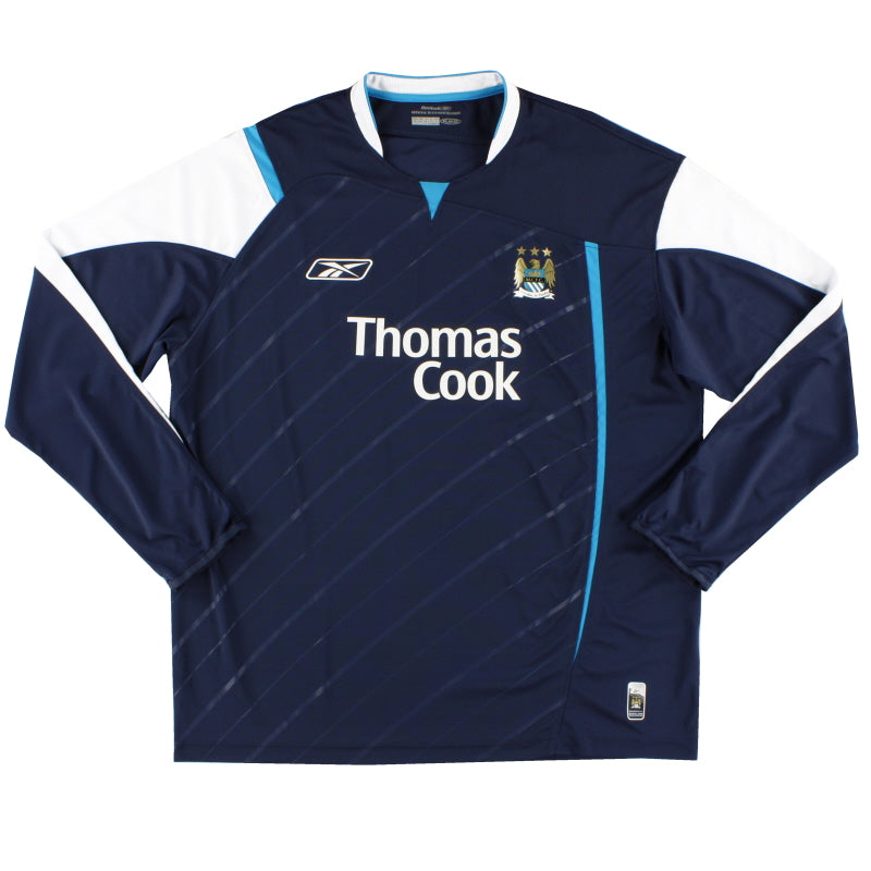 2005-06 Manchester City Away Shirt L/S XL Football Shirt