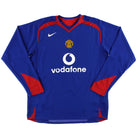 2005-06 Manchester United Nike Away Shirt L/S *Mint* L Football Shirt