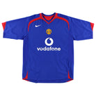 2005-06 Manchester United Away Shirt L Football Shirt