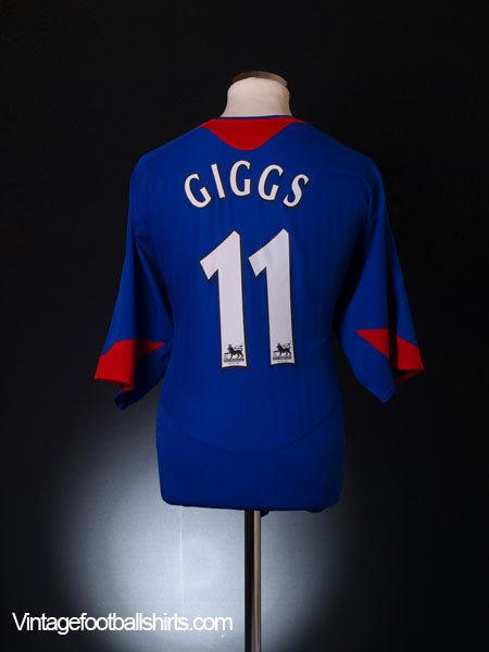 2005-06 Manchester United Away Shirt Giggs #11 XXL Football Shirt