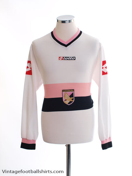 2005-06 Palermo Away Shirt L/S M Football Shirt