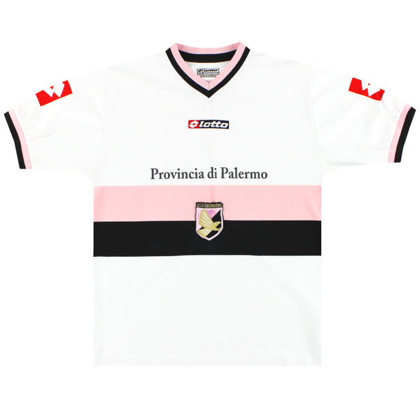 ウェア PALERMO AWAY JERSEY 05/06 LOTTO 2005-06-palermo-lotto-away-shi