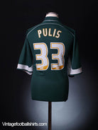 2005-06 Plymouth Home Shirt Pulis #33 XL Football Shirt