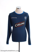 2005-06 Rangers Third Shirt L/S L Football Shirt