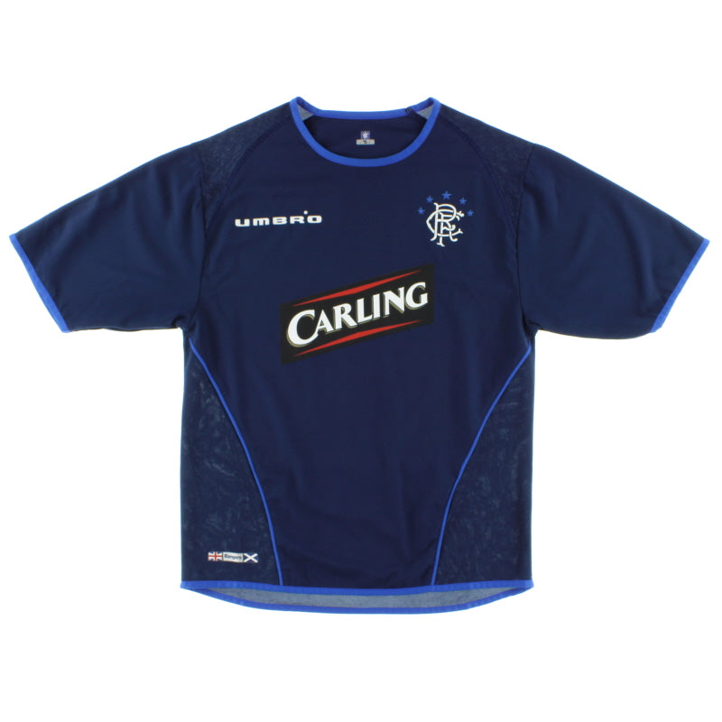 2005-06 Rangers Umbro Third Shirt *Mint* XL Football Shirt