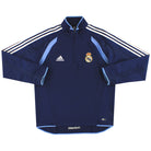 2005-06 Real Madrid adidas ClimaCool 1/2 Zip Top M Football Shirt