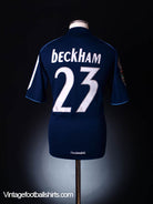 2005-06 Real Madrid Away Shirt L Football Shirt