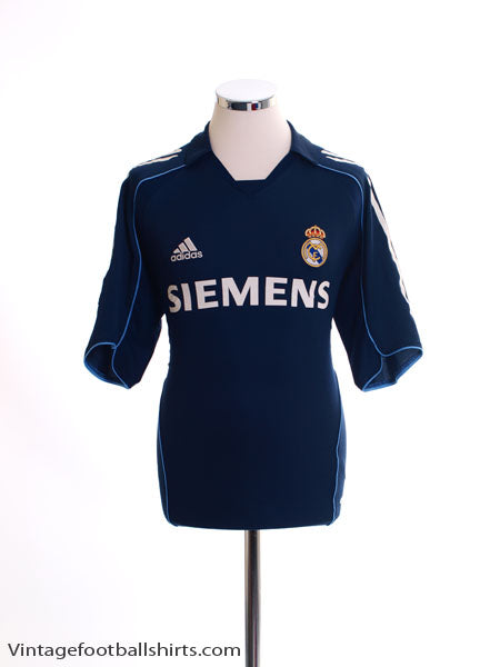 2005-06 Real Madrid Away Shirt M Football Shirt