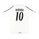 2005-06 Real Madrid Home Shirt Robinho #10 M Football Shirt