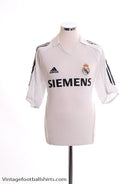 2005-06 Real Madrid Home Shirt L Football Shirt