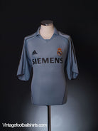 2005-06 Real Madrid Third Shirt L Football Shirt