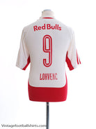 2005-06 Red Bull Salzburg Home Shirt Lokvenc #9 M Football Shirt
